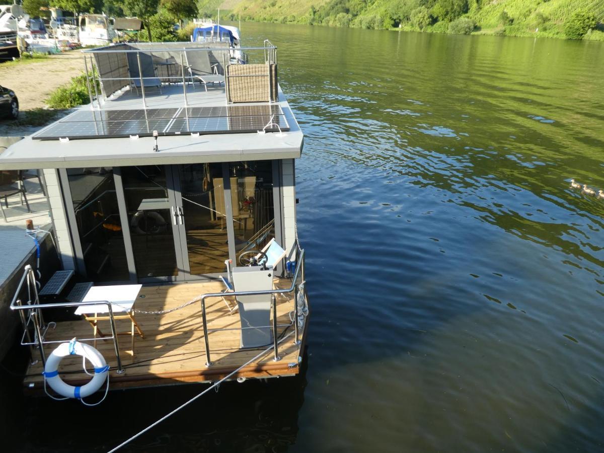 Hotel Hausboot Moselrose In Poelich Polich Exteriér fotografie